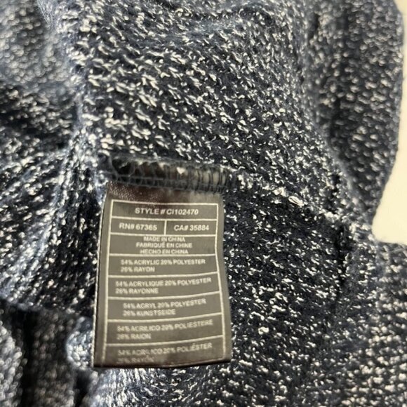 Cupcakes & Cashmere Black & White Loose Open Front Cardigan - Picture 10 of 11